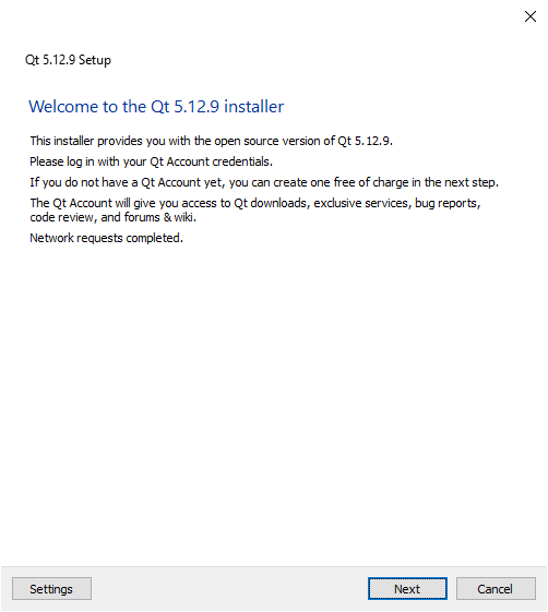 Authentication Using Qt 安裝 Qt